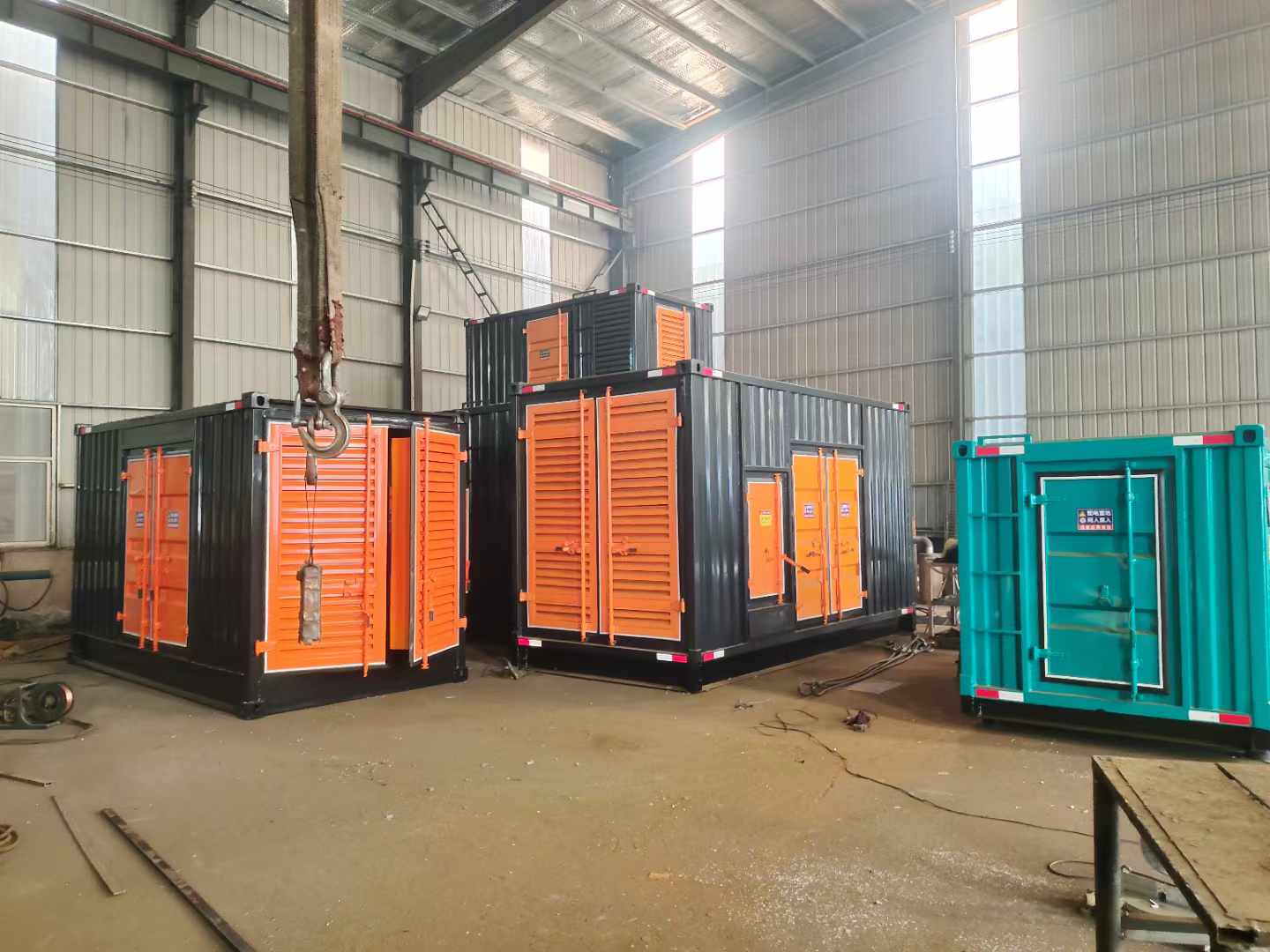 白河500kw柴油发电机组可以带动多少功率设备？